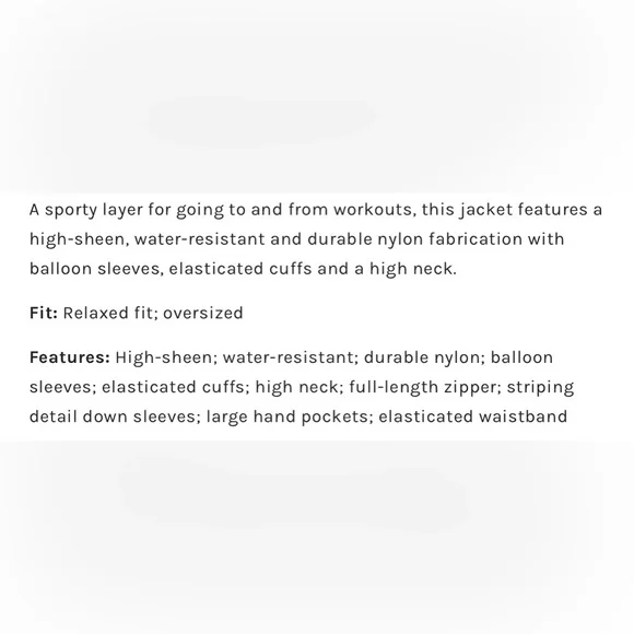 NWT FP Movement SZ L royal blue/lime dual direction, zip front jacket w/… - Picture 4 of 4